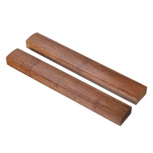 Unique Bargains Wood Calligraphy Elegant Design Heavy Paperweights 1 Pair - 1 of 4