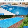 20ft x 40ft Solar Pool Cover for Rectangular Pools, Thermal Heat Retaining Blanket with 300μm Thickness, Suitable for In-Ground and Above-Ground - 2 of 4