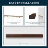 Mantels Direct Dakota Rustic Wood Fireplace Mantel Shelf - 2 of 4