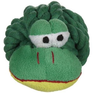 Multipet Rope Head Frog Dog Toy with Plush Face - 1 of 1