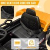12V Ride On Dump Truck, Ride On Car Toy for Kids with Remote Control,Electric Dump Bed,Shovel, Music Player for Kids 3+ - 2 of 4
