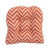 Blazing Needles, 19-inch U-Shaped Spun Polyester Outdoor Tufted Dining Chair Cushion - 2 of 2