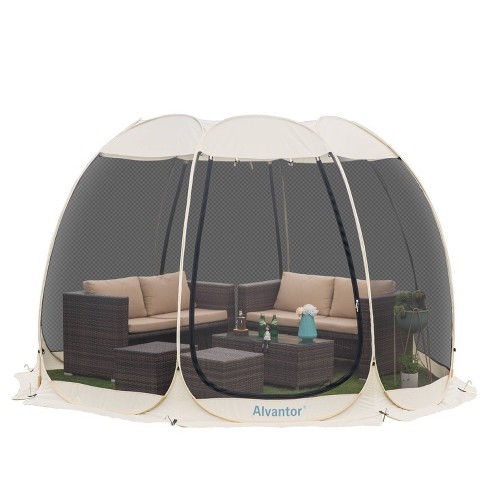 Alvantor 10'x10' Screen House Tent Outdoor Screened Gazebo
