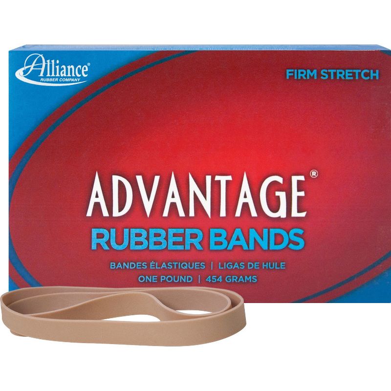 Alliance Rubber Bands Size 107 1 lb. 7"x5/8" Approx. 40/BX 27075, 1 of 2