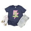 The Juniper Shop Be A Kind Human Lightning Bolt Toddler Short Sleeve Tee - 2 of 3