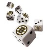 MasterPieces Officially Licensed NHL Boston Bruins - 6 Piece D6 Gaming Dice Set Ages 6 and Up - 3 of 4