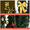 Resenkos 6-Ft Cactus Style Artificial Christmas Tree with LED Lights - - 4 of 4