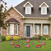 Big Dot of Happiness Stars & Stripes - American Flag & Star Lawn Decor - Outdoor Memorial Day & 4th of July USA Patriotic Yard Decorations - 10 Piece - 2 of 4