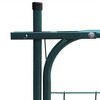 vidaXL Garden Fence Gate 39.4"x39.4" Green - 3 of 4