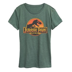 Women's - Jurassic Park - Sunset Short Sleeve Graphic T-Shirt - 1 of 4