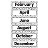 Teacher Created Resources® Black Painted Dots on White Monthly Headliners, 12 Per Pack, 3 Packs - 3 of 3
