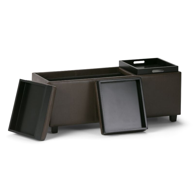 Franklin Storage Ottoman and benches - WyndenHall, 4 of 10