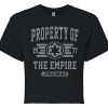 Women's - Star Wars - Property Of Empire Cropped Graphic T-Shirt - 2 of 4