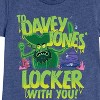 Girls' - Spongebob Squarepants - Spongebob: The Search For Squarepants To Davey Jones Locker Fitted Short Sleeve Graphic T-Shirt - 2 of 4