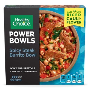 Healthy Choice Frozen Power Bowls Spicy Beef Burrito - 9.25oz - 1 of 4