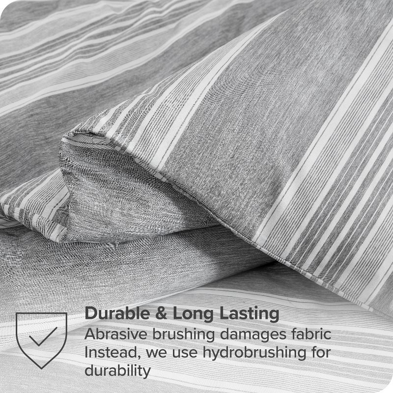 Double Brushed Duvet Set - Ultra-Soft, Easy Care by Bare Home, 5 of 8
