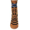 Memoi Women's Running Wild Ringer Cotton Blend Crew Sock - 2 of 3