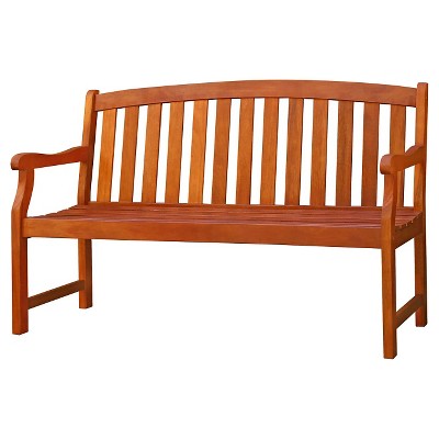 target wood bench