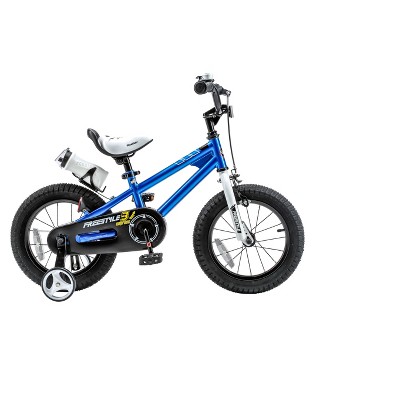 blue 14 inch bike