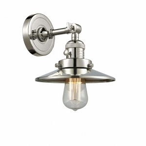 Railroad - 1 Light Wall Sconce In Traditional Style-8 Inches Tall and 8 Inches Wide - 1 of 1