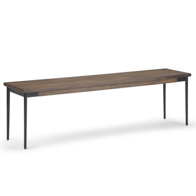 63" Rufus Bench Warm Medium Brown - WyndenHall