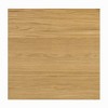 Royal Hampton Side End Table, Natural Brown Wood Frame, Square 24 Inch Top - 4 of 4