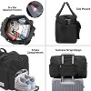 Travel Duffel Bag with Shoes Compartment Sports Gym Bag with Dry Wet Separated Pocket, Overnight Bag Weekender Bag Training Handbag Yoga Bag - 4 of 4