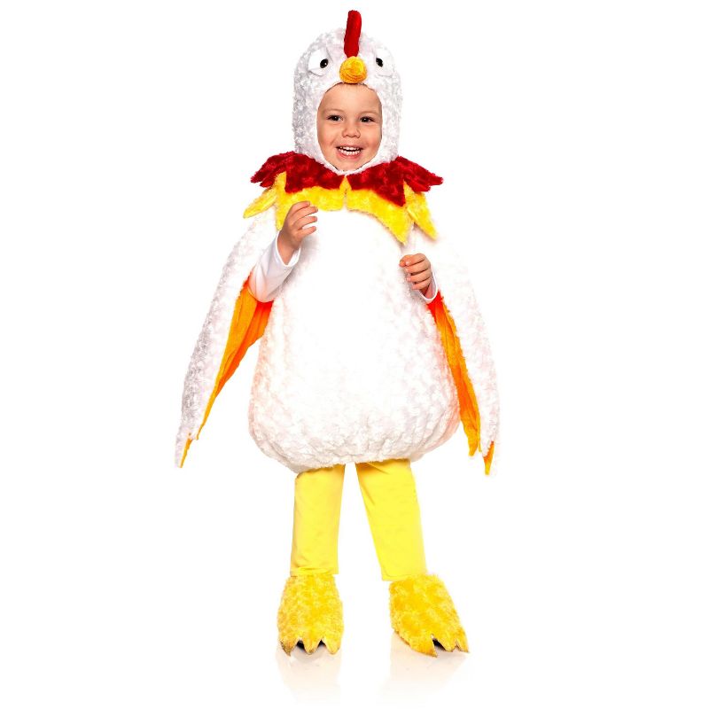 Rooster Belly Baby Child Costume, 1 of 2