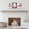 Big Dot of Happiness But First, Wine - Bar Wall Art and Home Decorations - Gift Ideas - 7.5 x 10 inches - Set of 3 Prints - image 2 of 4