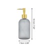 Unique Bargains Reusable Cylinder Frosted Soap Dispenser 1 Pc - 4 of 4
