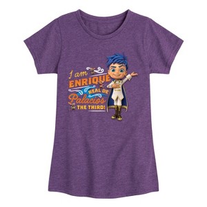 Girls' - Santiago of The Seas - Enrique Palacios Fitted Short Sleeve Graphic T-Shirt - 1 of 4