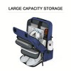 Luupatchy 18.1" Anti-Theft Travel Backpack with Separate Shoe Compartment & Convertible Duffel Design,Travel Bag for Business, Hiking, Camping - 4 of 4