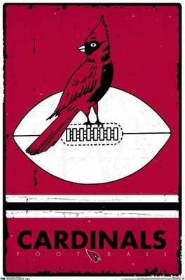 NFL Arizona Cardinals - S. Preston Mascot Big Red 20 Wall Poster, 22.375 x  34