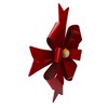 Northlight Metal Christmas Bow Wall Decoration - 19" - Red - 2 of 3