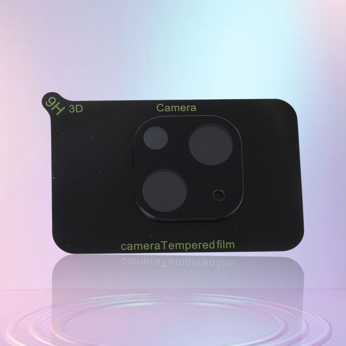 Unique Bargains Phone Camera Cover 5H Glossy Camera Lens Protector Glass Black 1Pcs - thumbnail 4