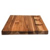 EcoDecors 24x18 Reversible FSC Teak Cutting Board with Juice Groove - 2 of 4