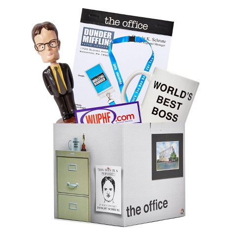 Just Funky The Office Looksee Collector's Mystery Gift Box - Bobblehead,  Mug, Lanyard, And More : Target