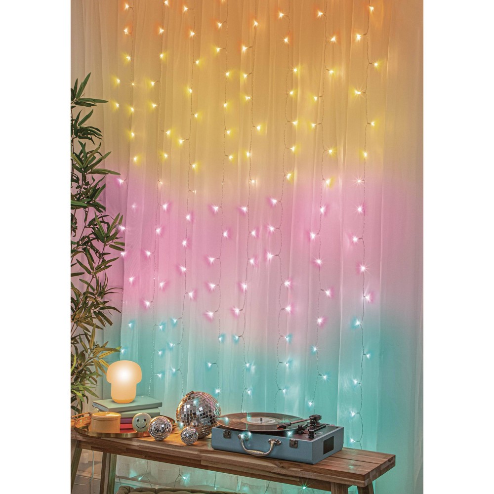 Photos - Floodlight / Street Light LED Gradient Teen Curtain Light - West & Arrow