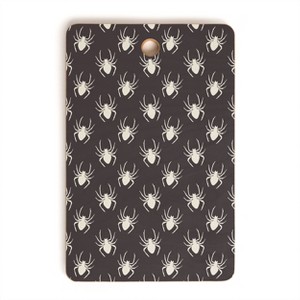 Avenie Halloween Spiders Cutting Board Rectangle - Deny Designs - 1 of 3