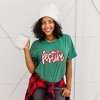 Simply Sage Market Festive Snowflake Short Sleeve Graphic Tee - 2 of 4