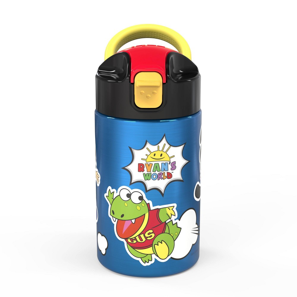 Ryan's World 14oz Stainless Steel Valiant Kids Water Bottle - Zak Designs