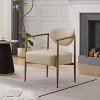 GDFStudio Kira Modern Upholstered Dining Chair - 3 of 4