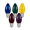 Novelty Lights C9 Incandescent Traditional Vintage Christmas Replacement Bulbs 25 Pack - 2 of 4