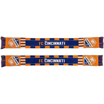 MLS FC Cincinnati Wordmark Bars Scarf