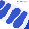 Unique Bargains Home Classroom Floors Stairs Decal PVC Footprint Sticker 8 Pairs - 4 of 4
