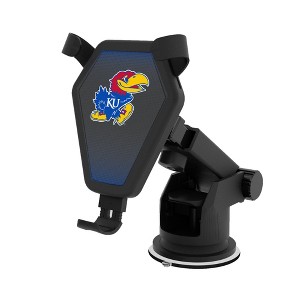 Keyscaper University of Kansas Jayhawks Linen 10-Watt Wireless Car Charger - 1 of 4