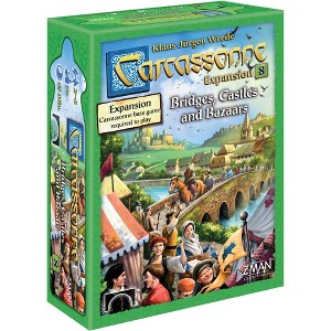 Z-Man Games Carcassone Bridges, Castles and Bazaars Expansion - 1 of 4