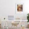 Stupell Industries Vintage Orange Paris Streets Framed Print Under Glass Art - 3 of 4