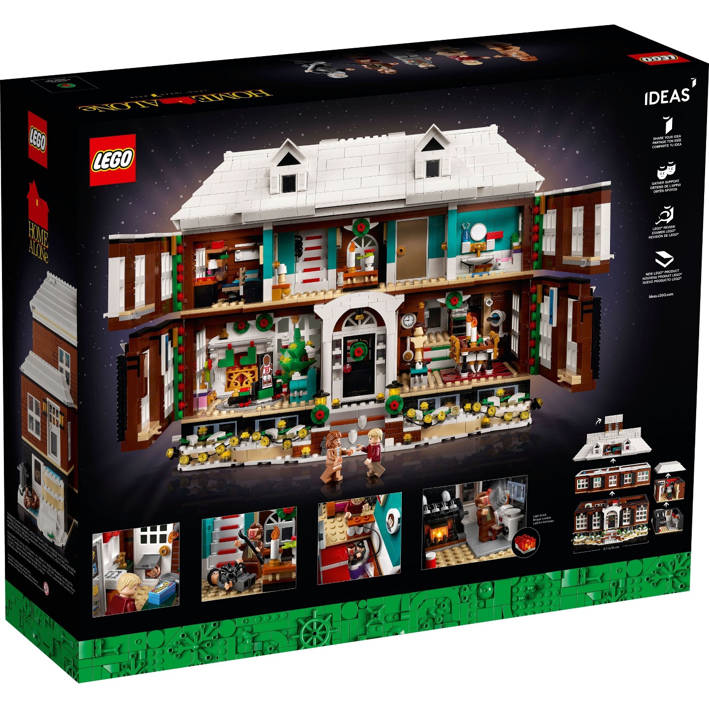 Детский конструктор LEGO Ideas Home Alone McCallisters House Building Set 21330 — фото 4