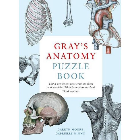 Gray S Anatomy Puzzle Book By Gareth Moore Gabrielle M Finn Paperback Target